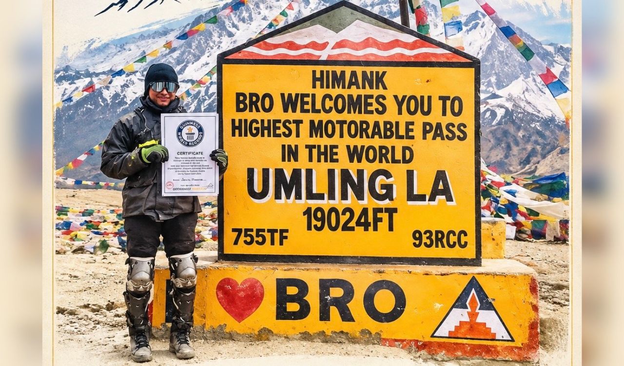 From buried dreams to Umling La: Saina’s solo motorcycle journey