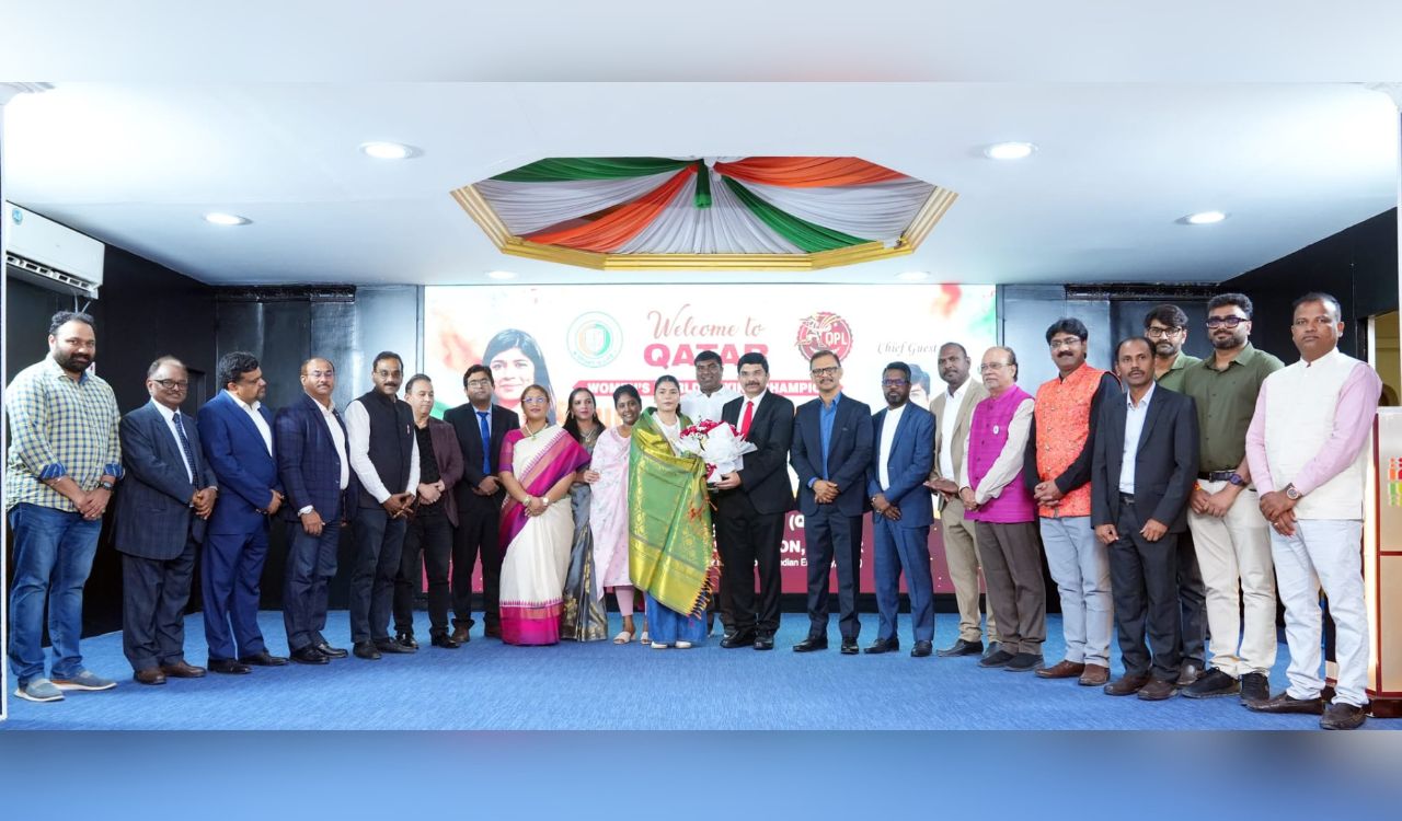 Qatar Telugu community honours boxing champion Nikhat Zareen