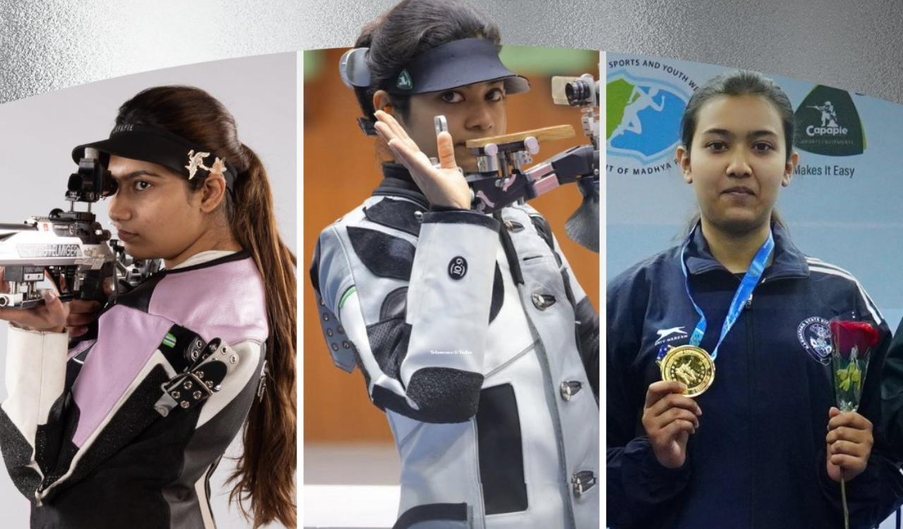 Asian Games: India wins silver in women’s 50m rifle 3P team event
