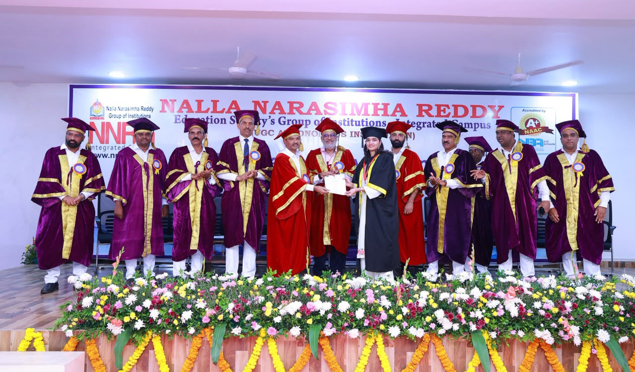 Nalla Narasimha Reddy Institutions celebrate second graduation day