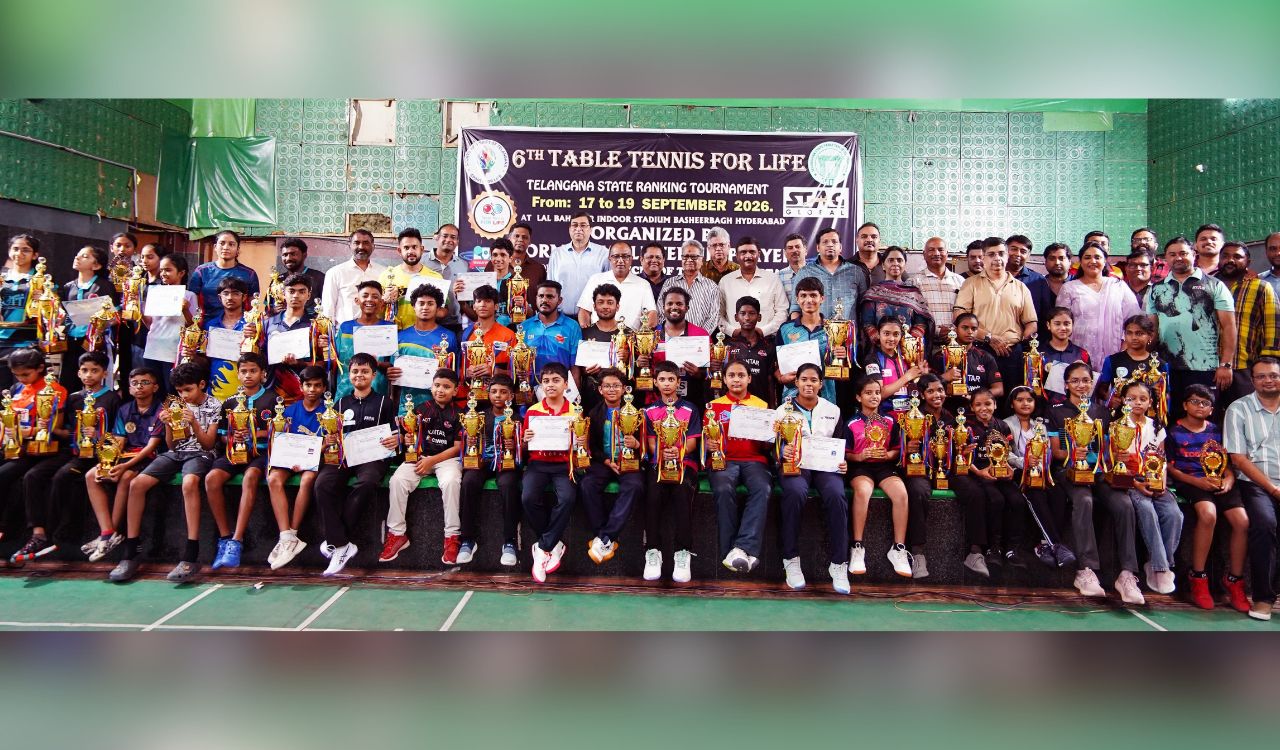Sri Saanvi clinches Under-17, Under-19 titles at State-ranking TT meet