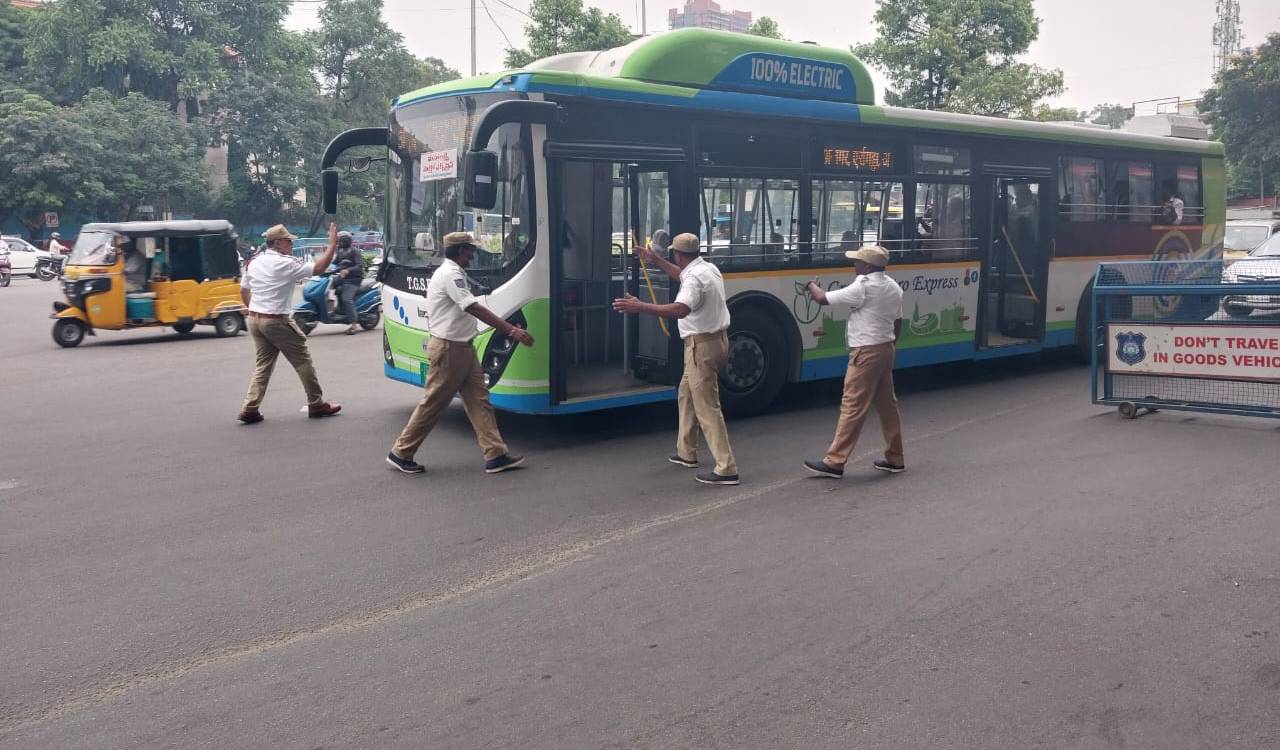 Traffic diverted near Telangana Assembly as protesters gather