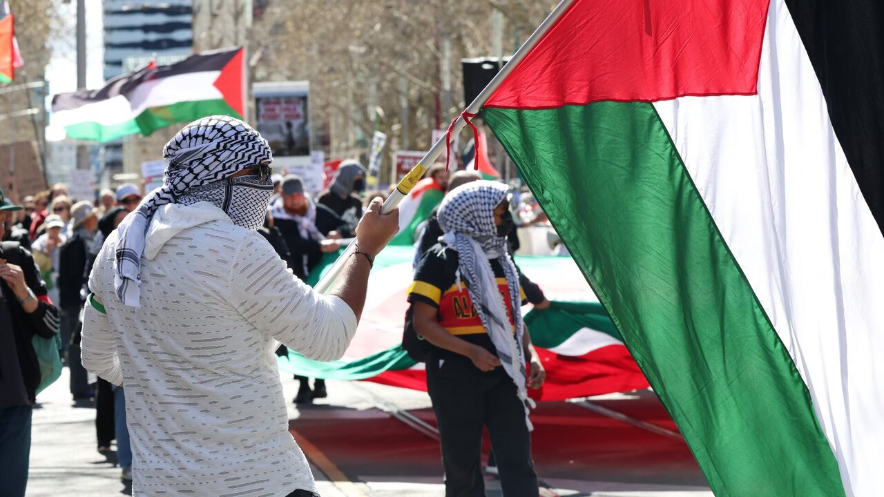 VIDEO: Pro-Palestinian activists disrupted a tech. summit