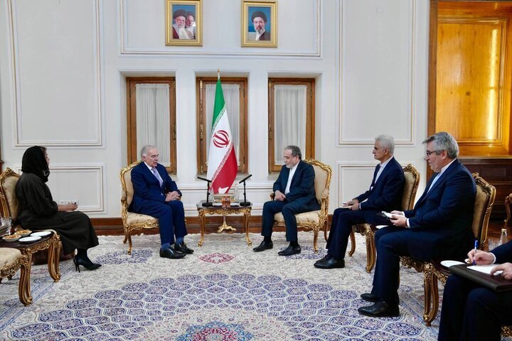 UN special envoy for Lebanon meets Iran FM Araghchi in Tehran