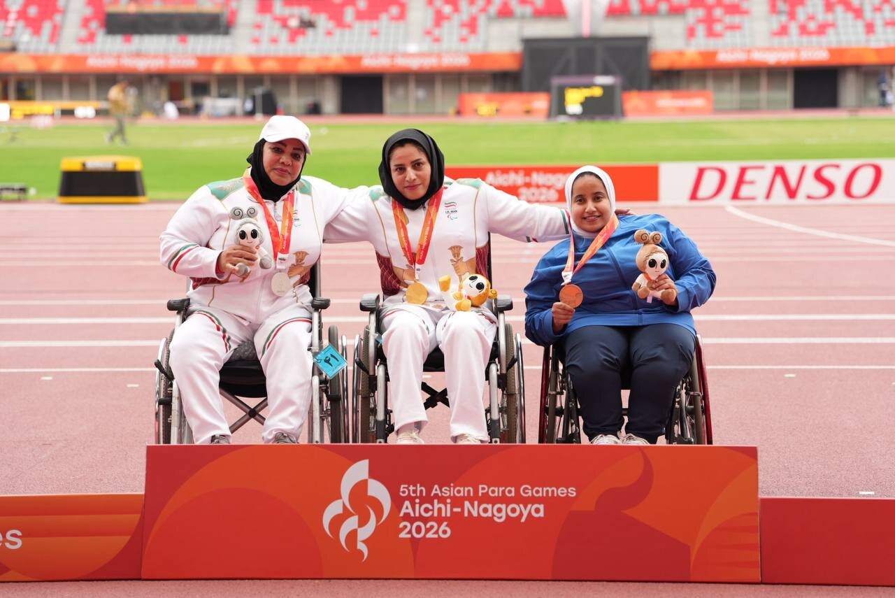 Shot putters Salehi, Hadidi win gold, silver at 2026 Nagoya
