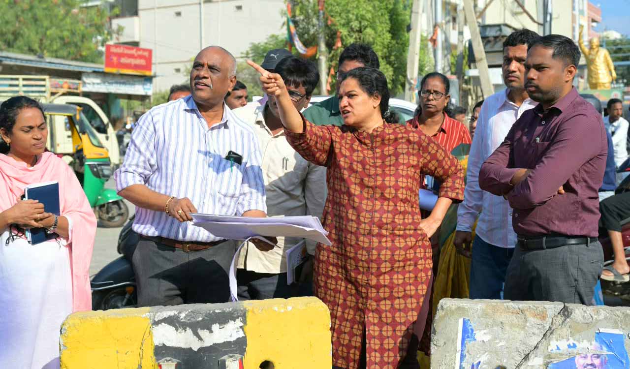 Cyberabad civic body proposes road widening between Gajularamam and Mahadevapuram junction