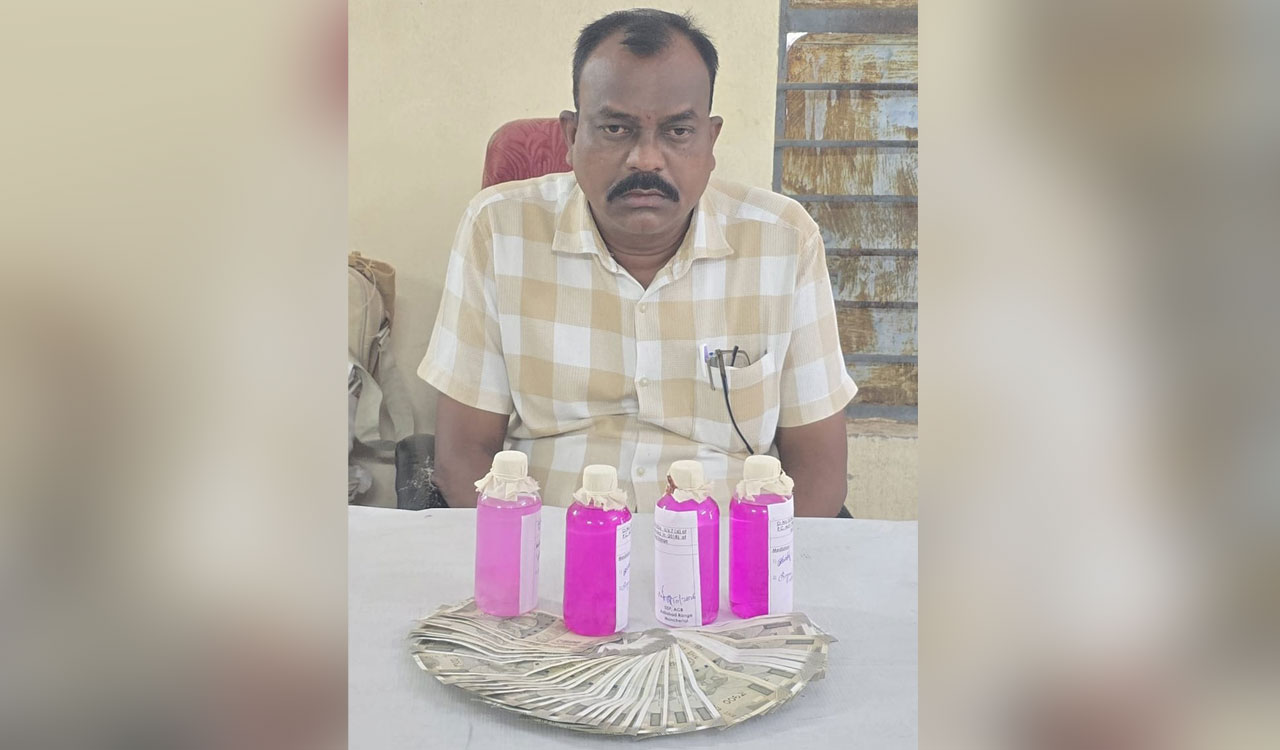 Asifabad: GPO arrested for allegedly accepting Rs 22,000 bribe