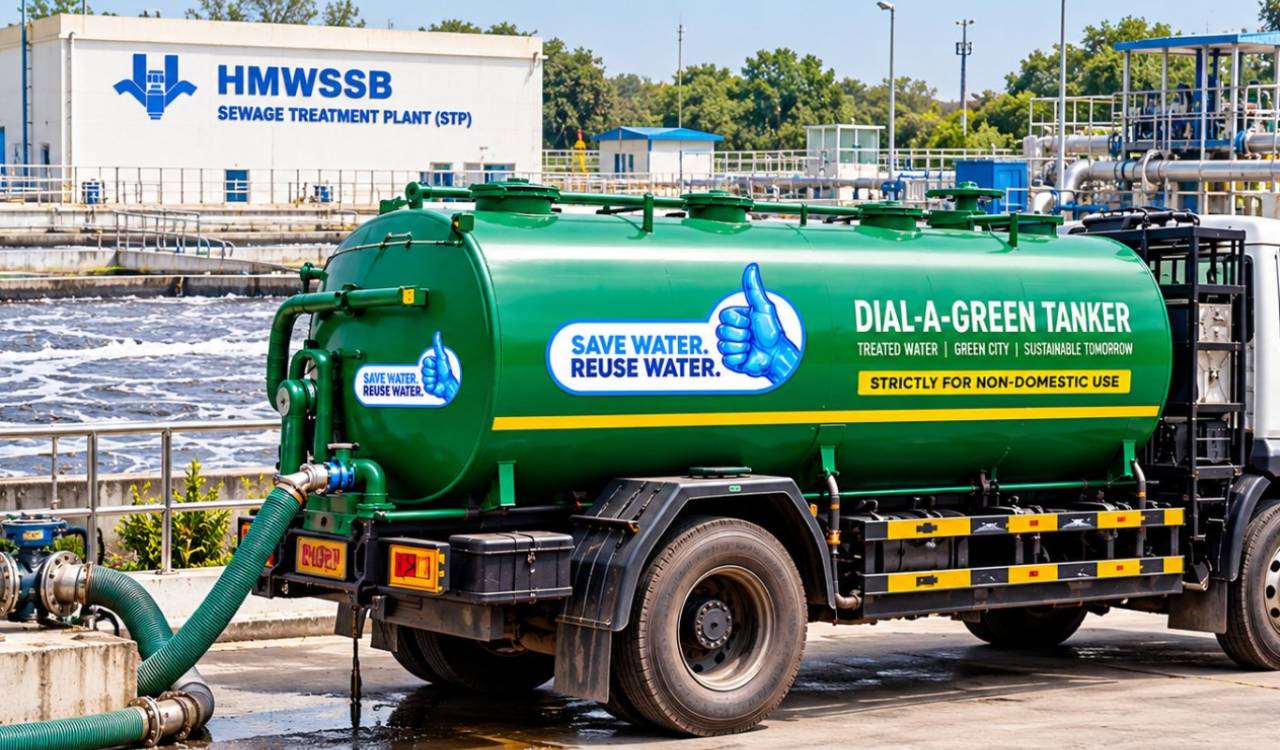 Green Tankers initiative to begin in Hyderabad core urban region from Nov 1