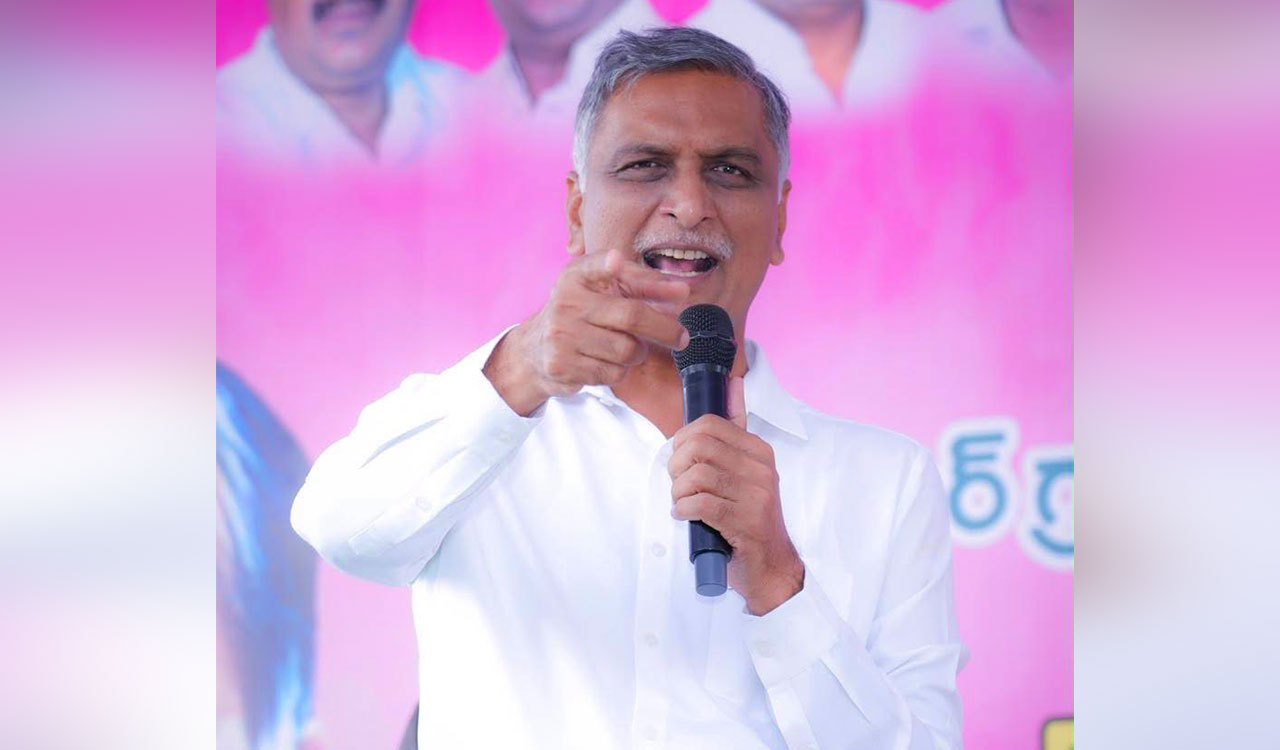 Harish Rao seeks postponement of TGPSC AEE exam over clash with SSC JE test