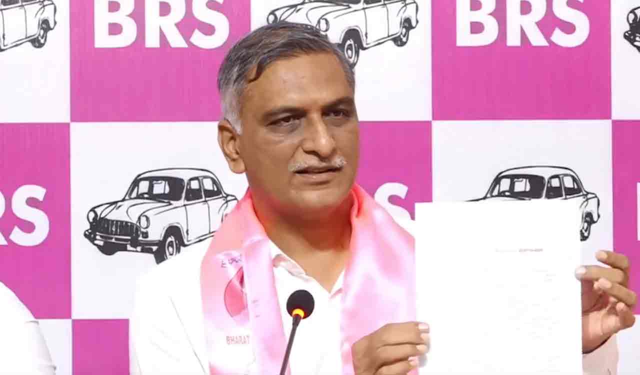 Godavari-Cauvery link a death warrant for Telangana’s water rights: Harish Rao