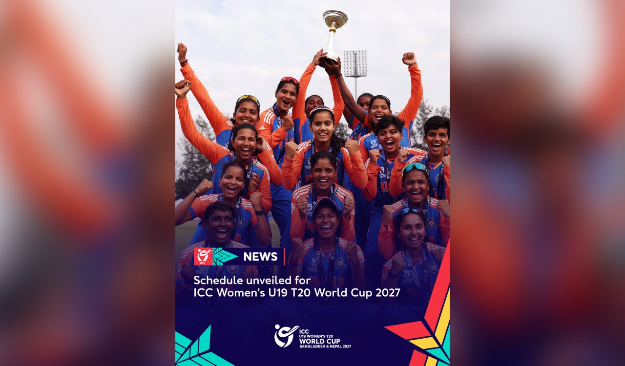 ICC announces schedule for 2027 Under-19 Women’s T20 World Cup in Bangladesh and Nepal