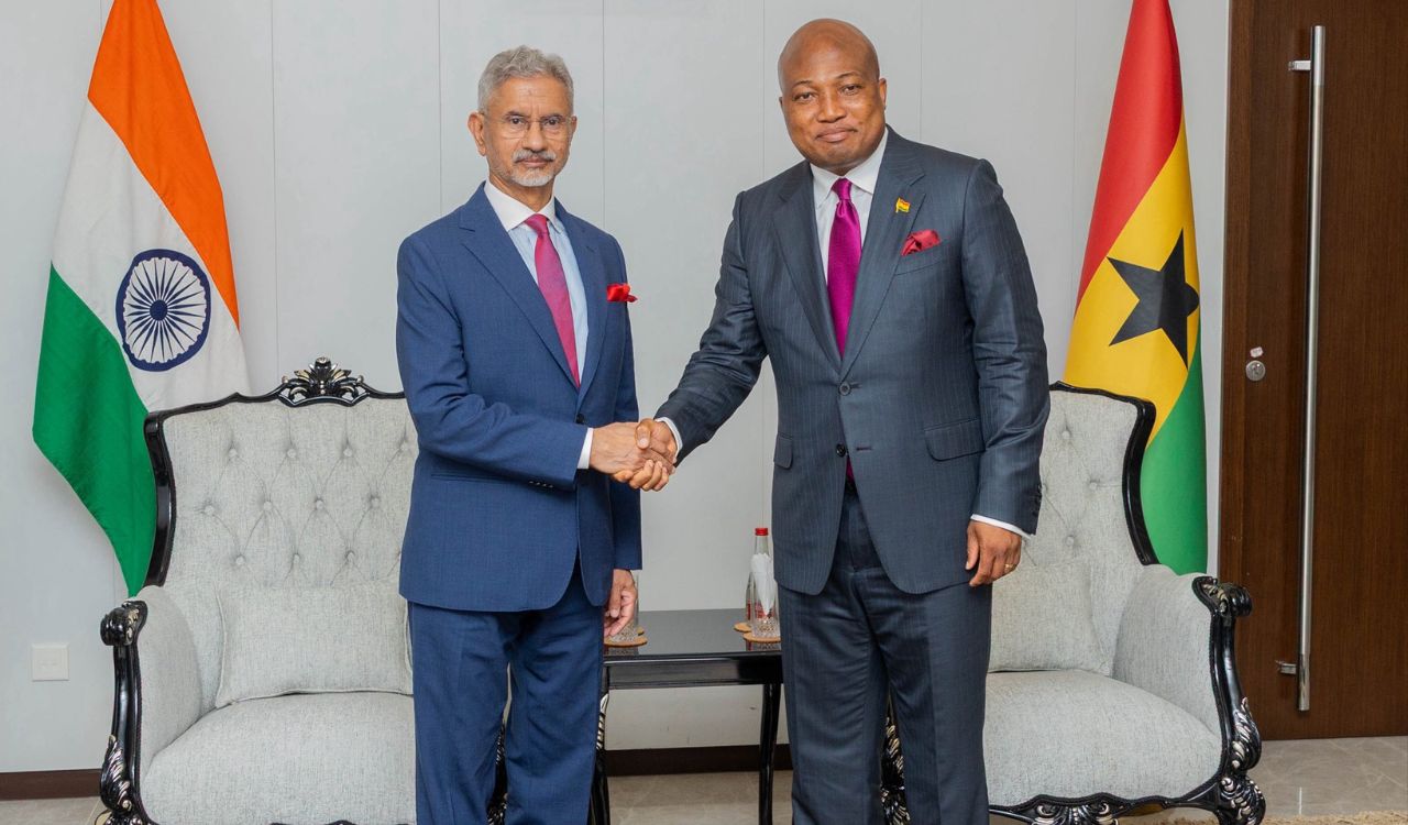 Jaishankar, Ghana foreign minister discuss strengthening bilateral partnership