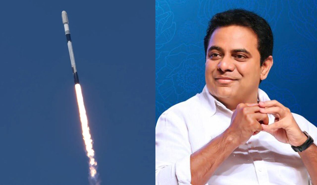 KTR hails Telangana space-tech startups after payloads reach orbit