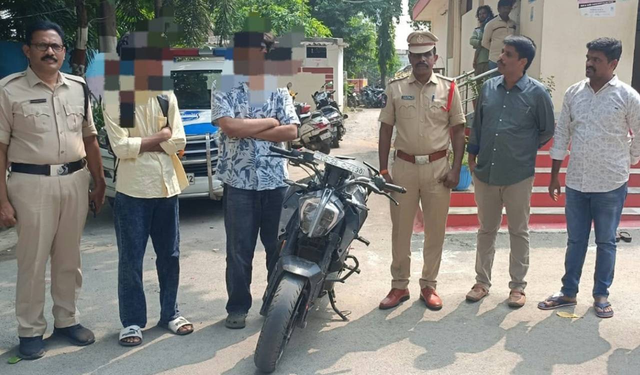 Khammam police book youth over dangerous bike stunts on city roads