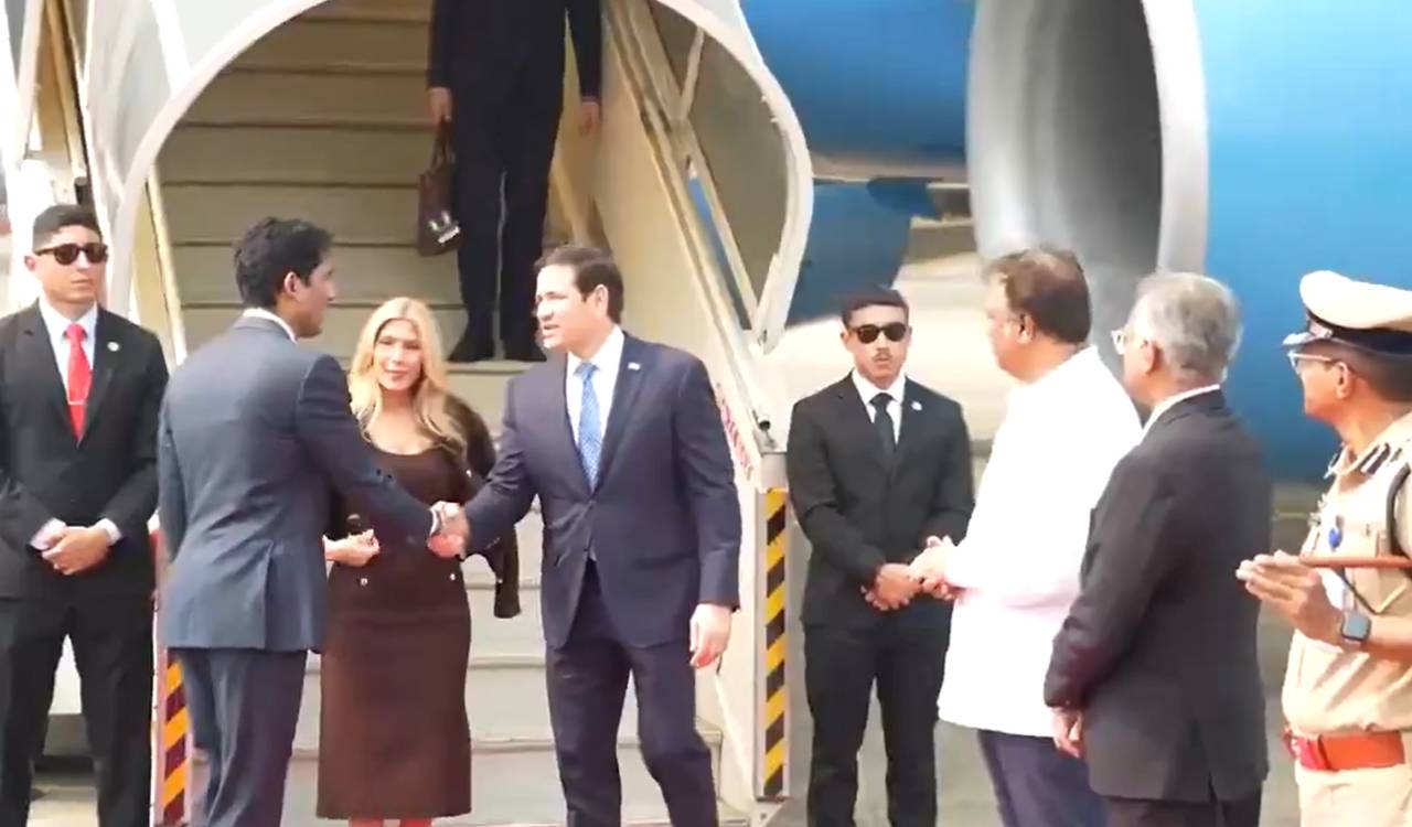 US Secretary of State Marco Rubio lands in Mumbai, set for talks with EAM Jaishankar