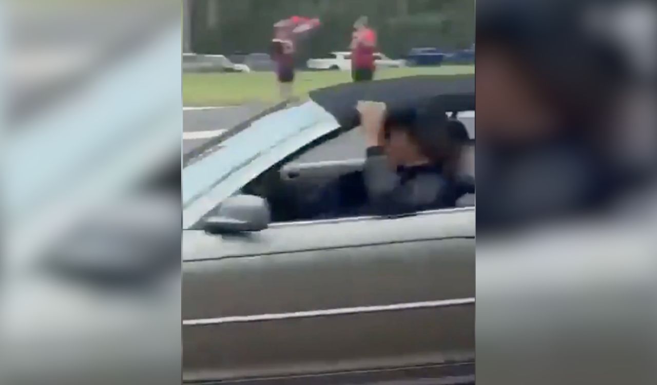 Ten injured after car drives into rugby fans north of Sydney