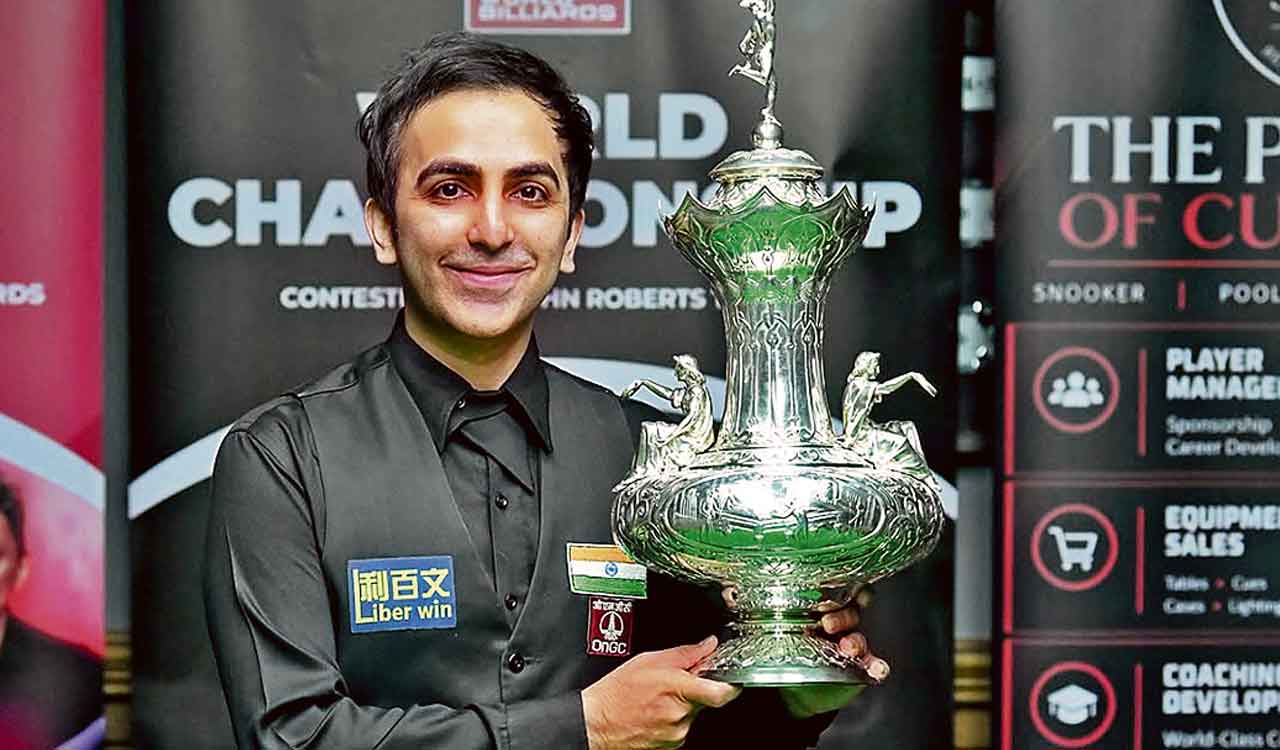 Pankaj Advani wins 29th world title at World Billiards Championships