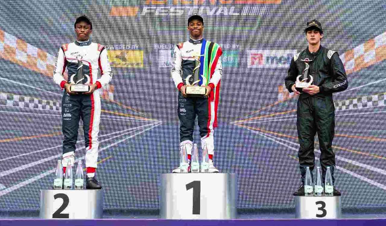 Luviwe Sambudla leads F4 Indian Championship as Aaron Mehta makes history