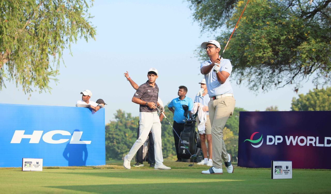 Shaurya Sharma climbs six places to top leaderboard in Ahmedabad