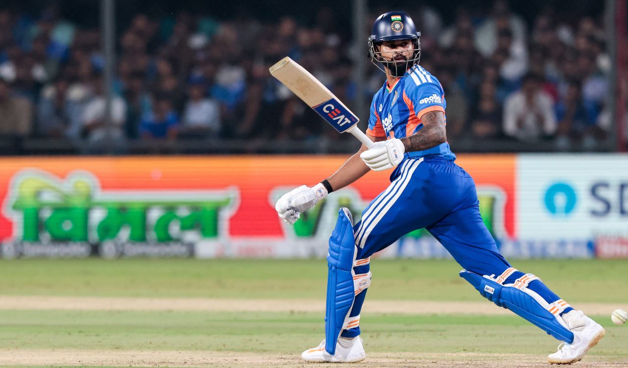 Iyer rewarded with Impact Player medal after scoring maiden T20I century