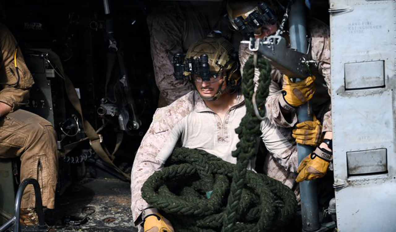 US carrier rearms as Iran trade routes narrow: Report