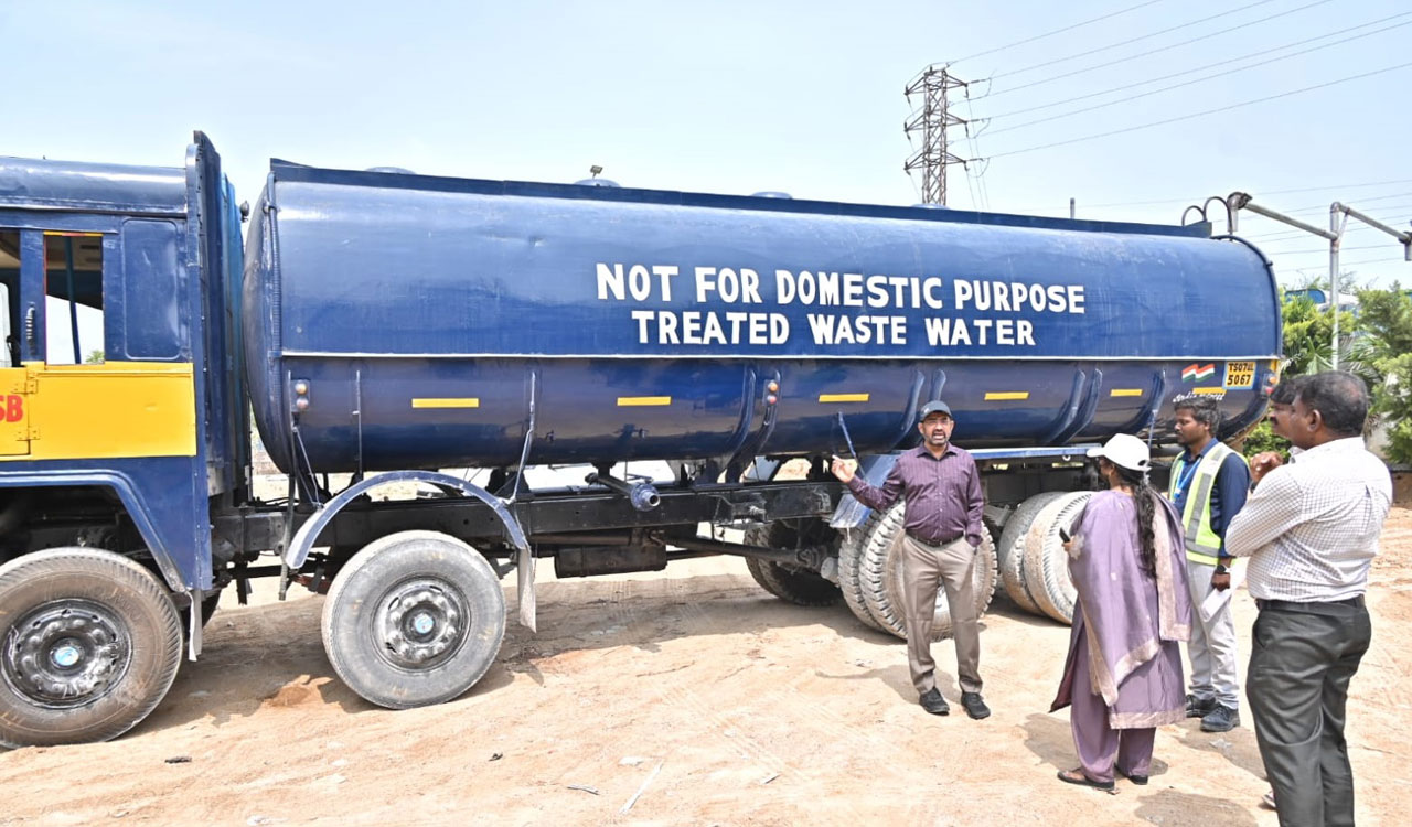 HMWSSB plans ‘Green Water’ filling station in Kokapet