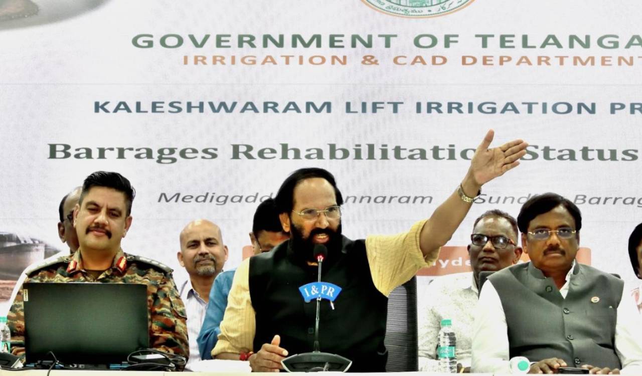 Uttam Kumar Reddy blames BRS for Telangana’s El Nino challenges