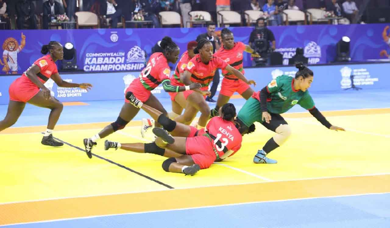 Kenya, Sri Lanka and Scotland shine at Commonwealth Kabaddi Championship