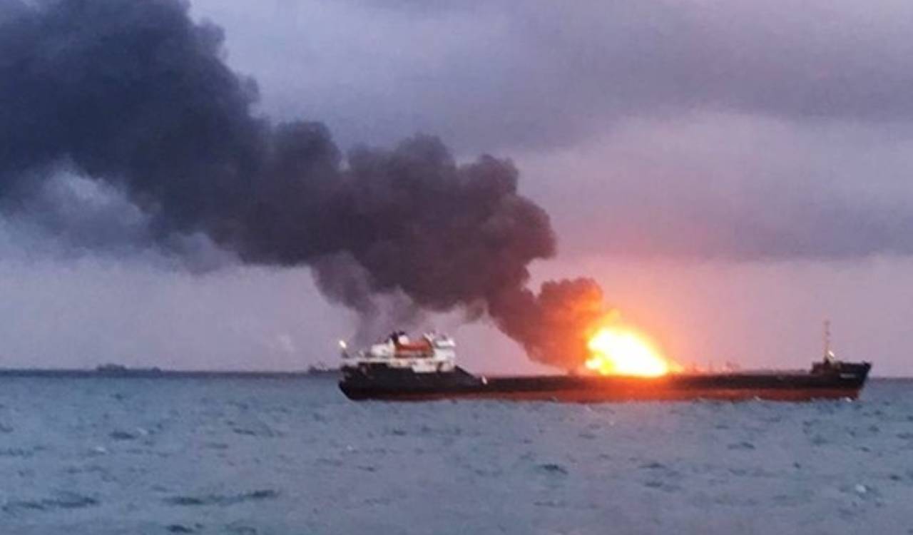 Vessel reported on fire in Strait of Hormuz, says UKMTO